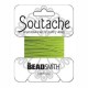 Beadsmith polyester soutache Schnur 3mm - Lime